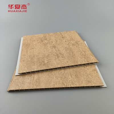 Hochwertiges traditionelles Design PVC-Wandplatten laminiert 250x8mm Deckenplatten PVC für Innenwanddekoration