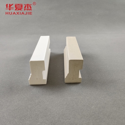 Hochwertige WPC-Ziegelform Weiß-PVC-Ziegelform Schaumbildung feuchtigkeitsbeständiges Außenbaustoff