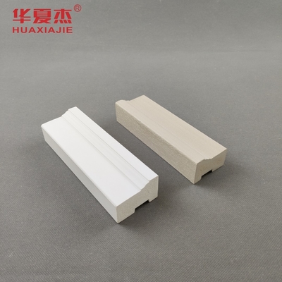Hochwertige WPC-Ziegelform Weiß-PVC-Ziegelform Schaumbildung feuchtigkeitsbeständiges Außenbaustoff