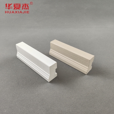 Hochwertige WPC-Ziegelform Weiß-PVC-Ziegelform Schaumbildung feuchtigkeitsbeständiges Außenbaustoff