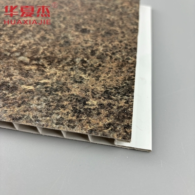 Großhandel PVC-Wandplatten aus Stein mit Heißstempelplattenplatten aus PVC für Innen- und Außendekoration