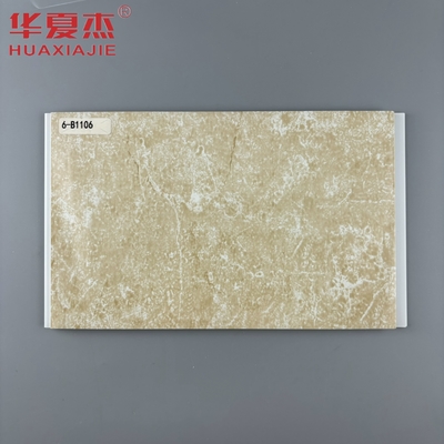 Bestseller Gelber Marmor Pvc Wandplatte Wasserdicht Pvc Marmorblech Installieren einfach Dekoration