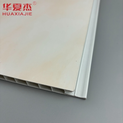 Großhandel mit hochglanzendem Druck aus PVC-Marmorblech, gelbe PVC-Wand- und Deckenplatten für die Innenarchitektur