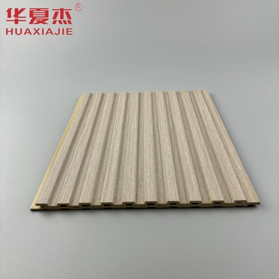 Bestseller Holzkorn wpc Wandplatte geflätztes pvc Panel wpc wasserdichte Wandplatte für Innenarchitektur