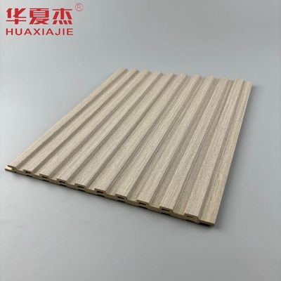 Bestseller Holzkorn wpc Wandplatte geflätztes pvc Panel wpc wasserdichte Wandplatte für Innenarchitektur