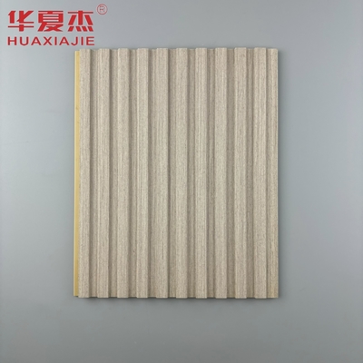 Bestseller Holzkorn wpc Wandplatte geflätztes pvc Panel wpc wasserdichte Wandplatte für Innenarchitektur
