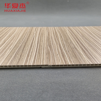 Moderne Design-Pvc-Laminatwandwandwand 250x5mm Pvc-Holzkornwand für Wohnzimmerdekoration