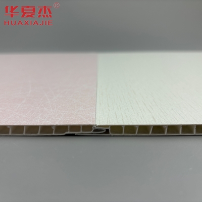 Hot Stamping Pink Store PVC Wandplatte Hochglanz Oberfläche PVC Deckenplatte Innendekoration Hotel