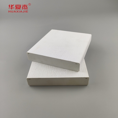 Holzmuster PVC-Platte Weißfarbe Pvc-Formen für Gebäudedekoration
