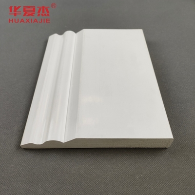 150x20mm PVC-Schnittbrett Weißes Design PVC-Schiene PVC-Basisbrett Innendekoration