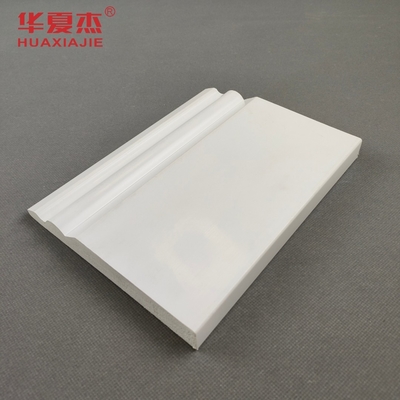 150x20mm PVC-Schnittbrett Weißes Design PVC-Schiene PVC-Basisbrett Innendekoration