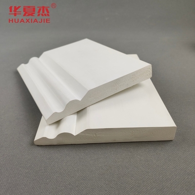150x20mm PVC-Schnittbrett Weißes Design PVC-Schiene PVC-Basisbrett Innendekoration