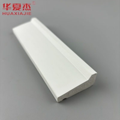 Dauerhafte PVC-Stufen, wasserdichte Schindel-Formen, weißes Vinyl, 12 Fuß PVC-Formen, Innendekoration