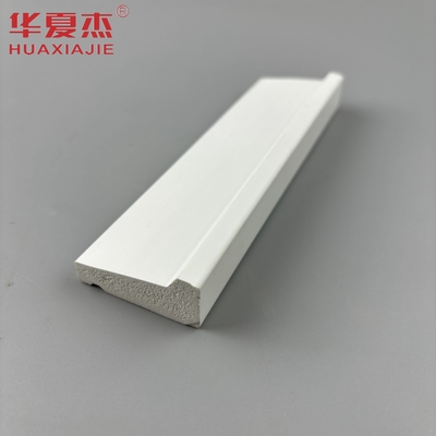 Dauerhafte PVC-Stufen, wasserdichte Schindel-Formen, weißes Vinyl, 12 Fuß PVC-Formen, Innendekoration