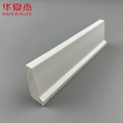 Dauerhafte PVC-Stufen, wasserdichte Schindel-Formen, weißes Vinyl, 12 Fuß PVC-Formen, Innendekoration