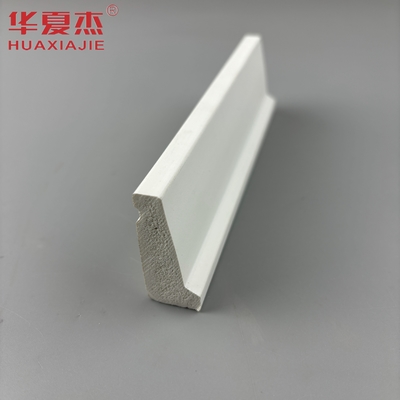 Dauerhafte PVC-Stufen, wasserdichte Schindel-Formen, weißes Vinyl, 12 Fuß PVC-Formen, Innendekoration