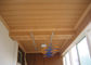 Wände des Badezimmer-wasserdichte Holz-UPVC mit gebürsteter Oberfläche