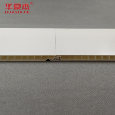 Feuchtigkeitsdichte weiße PVC-Wandplatten mit einer Breite von 250 mm