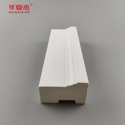 12ft langes PVC-Trim Board mit Holzkorn Oberflächenveredelung und UV-Resistenz