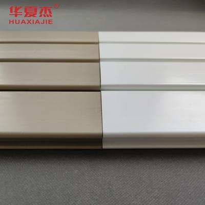 Einfach zu reinigen PVC-Slatwall-Panels Garage-Panel Wandrahmen Wasserdicht für Dekoration
