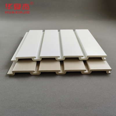 Einfach zu reinigen PVC-Slatwall-Panels Garage-Panel Wandrahmen Wasserdicht für Dekoration