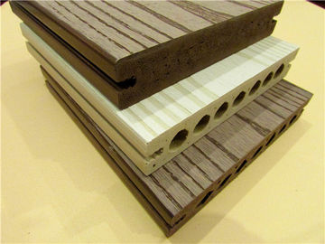 Ein guter Preis. Prägungsreibende zusammengesetzter Decking WPC feste PVC-Plastikdeckings Online