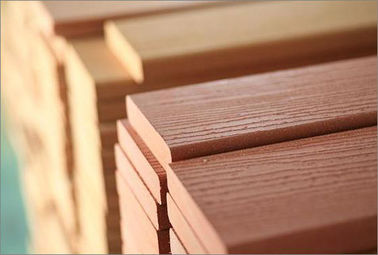 Ein guter Preis. Wetter-beständiger zusammengesetzter Decking WPC für Architekturdeckings Online