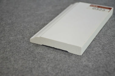 Ein guter Preis. Kolonialfußleiste PVC-Ordnungs-formendes weißes Vinyl, das Blatt 12ft umsäumt Online