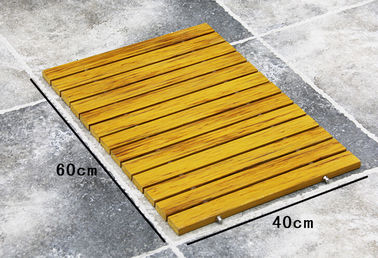 Ein guter Preis. Bereiten Sie wasserdichte Decking-Bad-Badezimmer-Boden-Matte WPC zusammengesetzte auf Online