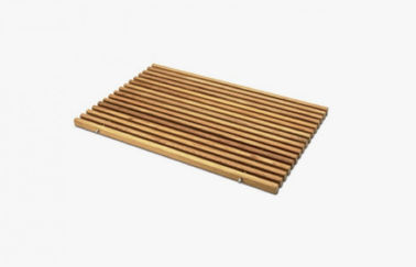 Ein guter Preis. 60cm * 80cm Skidproof WPC Buche prägeartige Matte für Badezimmer-einfache Installation Online