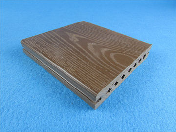 Ein guter Preis. Gebürstete hölzerne Plastikverbundplatte-Fliesen/Außendecking-Boden 140 * 25mm Online