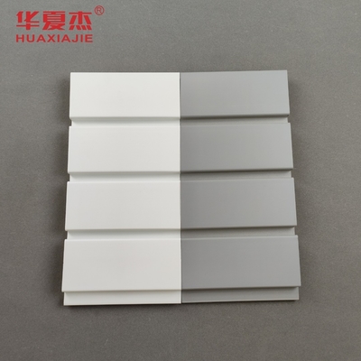 Ein guter Preis. Feuerfestigkeit PVC Slatwall täfelt Matte Texture With Excellent Chemical-Widerstand Online