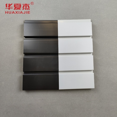 Ein guter Preis. 1.7kg/M Easy Installation PVC Slatwall täfelt Innendekorations-materielle Garagen-Wand Online