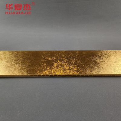 Ein guter Preis. Galling-Prozess WPC-Wandplatte Glatte Oberfläche 600 mm X 9 mm Dekorationsplatte Online