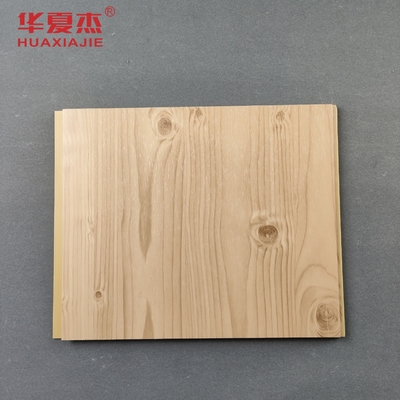 Lamierte Holz-PVC-Panel WPC-Wandplatten Innenausstattung Wohnbadezimmer Dekoration