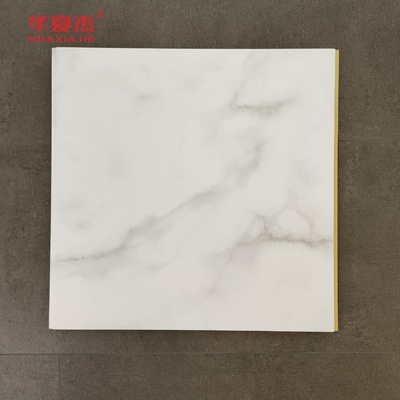 Ein guter Preis. Hochwertige weiße Marmor-WPC-Wandplatte 600x9mm Lamierte WPC-Platte Wasserdicht leicht zu reinigen Online