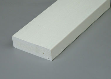 Ein guter Preis. Woodgrain PVC-Ordnungs-Brett/Ordnungs-Planken-weißes Vinylbrett 5/4 x 4 Online