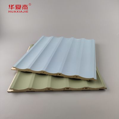 Einfach zu installieren WPC-Wandplatte Lamierte WPC-Platten Innenarchitektur