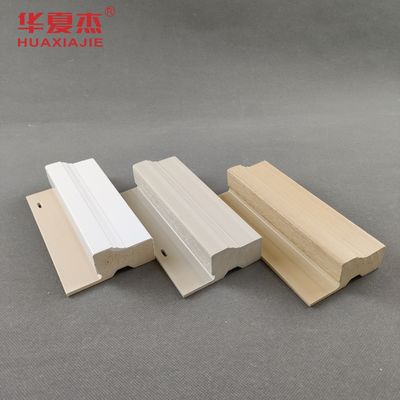 Ein guter Preis. WPC Door Frame: White or Natural Wooden Grain Surface, Equipped with WPC Nail Fin Online