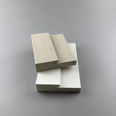 Ein guter Preis. 115 mm PVC-Türkram - wasserdichtes WPC-Türrahmen mit weißer Oberfläche Online