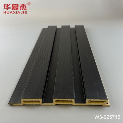 Qualität Fluted Design Wasserdichtes WPC Wandpaneel mit individueller Länge für moderne Dekoration Fabrik