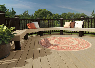 Ein guter Preis. Wasserdichter Eiche WPC zusammengesetzter Decking recyclebar mit Koextrusions-Plattformen Online