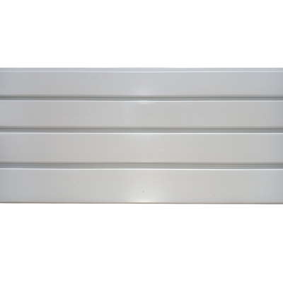 PVC Slatwall täfelt weiße Grey Black Color For Garage-Wand-Anzeige 4ft 8ft