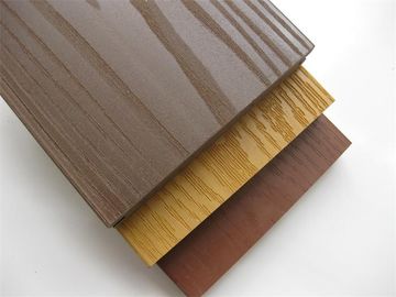 Ein guter Preis. Antiseptischer WPC hölzerner zusammengesetzter Plastikdecking Boden ASA für im Freien Online
