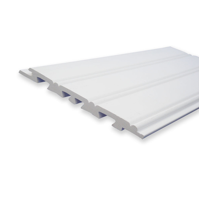 Ein guter Preis. UV schützen Sie weiße PVC-Verkleidungs-Platten-Vinyldielenen-Größe 5.4inch X 0.4inch Online